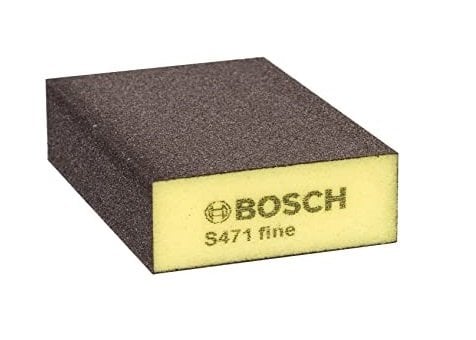 BOSCH S471 Dört Taraflı Sünger Zımpara Takoz-Sert (Kum Seçiniz) 100 Kum